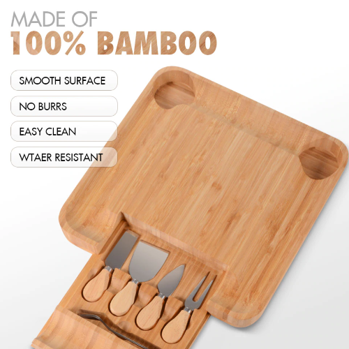 Luxury Bamboo Charcuterie Board