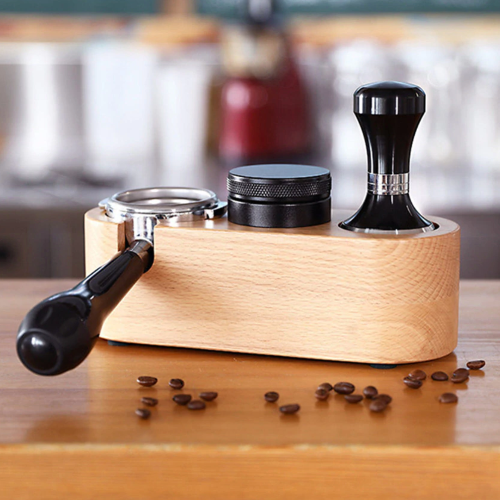 Barista Wood Crafted Accessory Holder