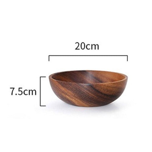 Luxury Acacia Wooden Bowl